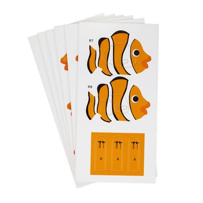Quebra Cabeça 3D Infantil Dipedu Peixe 16 Peças - Brw 3001