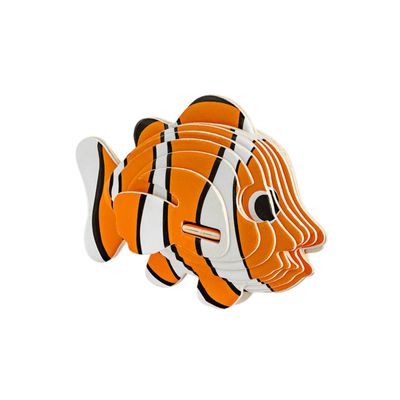 Quebra Cabeça 3D Infantil Dipedu Peixe 16 Peças - Brw 3001