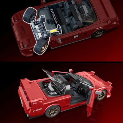 Hot Wheels Brick Shop  876 Peças 90 Acura NSX - Mattel JFT17