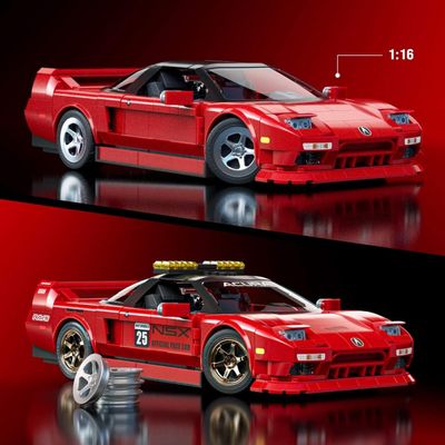 Hot Wheels Brick Shop  876 Peças 90 Acura NSX - Mattel JFT17