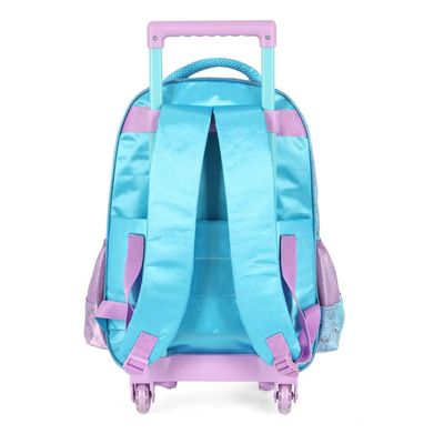 Mochila Escolar Infantil Stitch Costas + Rodinhas Luxcel