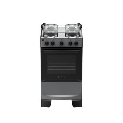 Fogão 4 Bocas Atlas Mônaco Plus Mesa Inox Bivolt Titanium