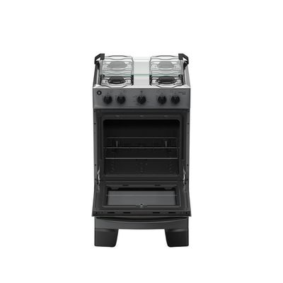 Fogão 4 Bocas Atlas Mônaco Plus Mesa Inox Bivolt Titanium
