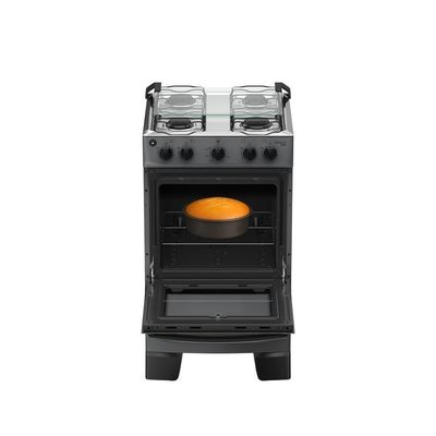 Fogão 4 Bocas Atlas Mônaco Plus Mesa Inox Bivolt Titanium