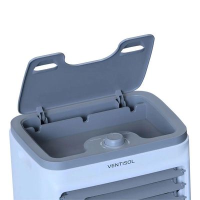 Climatizador Ar Frio Portátil Ventisol 16L Umidificador 130W 110V