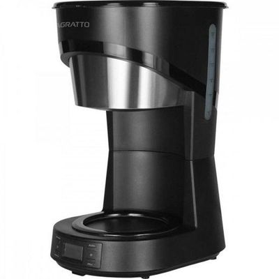 Cafeteira Elétrica Programável Agratto Aroma em Plástico 38 Xícaras Preta 220V