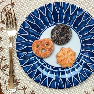 Prato de Sobremesa em Porcelana Vista Alegre Azure Lux 21cm: Charme e Delicadeza para Momentos Especiais