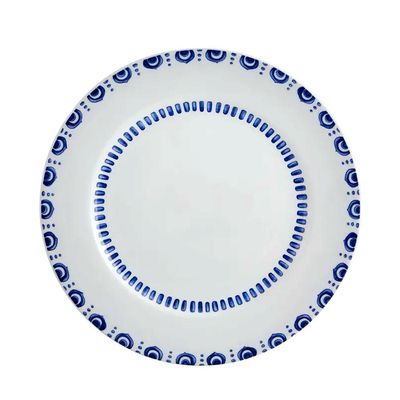 Prato Raso em Porcelana Vista Alegre Azure Lux 26,5cm: A Elegância Clássica do Azul e Branco em sua Mesa