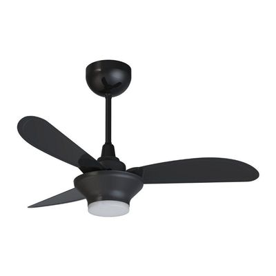 Ventilador de Teto Ventisol Mistral Inverter Led Preto C-controle Bivolt