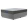 Cama Box Colchão Queen Ortopédico Espuma D33 Hiper Desmontável 158x198x57cm Cinza