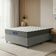 Cama Box Colchão Queen Ortopédico Espuma D33 Hiper Desmontável 158x198x57cm Cinza