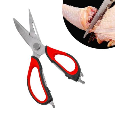 Tesoura Culinaria para Casa Cozinha - Vermelho