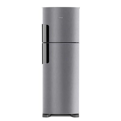 Geladeira Consul Duplex CRM44AK 386 Litros Frost Free Com Altura , Função Turbo E Freezer Espaçoso Inox 220V