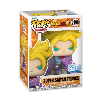 Boneco Funko Pop! Exc Dragon Ball Saiyajin Trunks com Chase