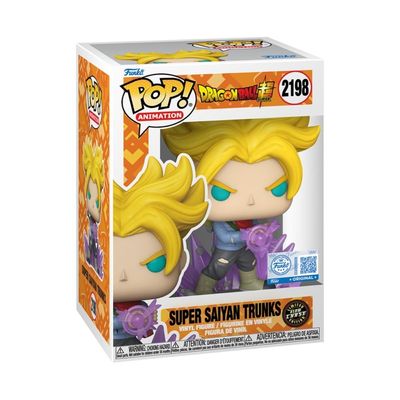 Boneco Funko Pop! Exc Dragon Ball Saiyajin Trunks com Chase