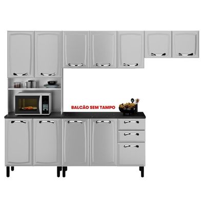 Cozinha Completa Itatiaia New Premium 4 Peças Com Forno Branco