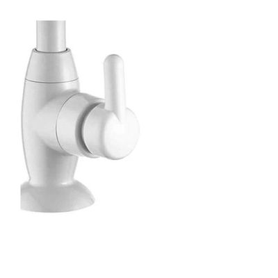 Torneira Para Lavatório De Mesa Bica Alta Branca Lorenbric Branca