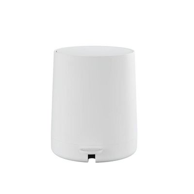 Conjunto Para Banheiro 5 Peças Branco Mood - Escova Sanitária, Lixeira, Porta-escova, Dispenser E Bandeja