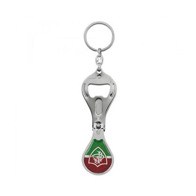 Kit Fluminense Com Chaveiro Lanterna e Cortador de Unha