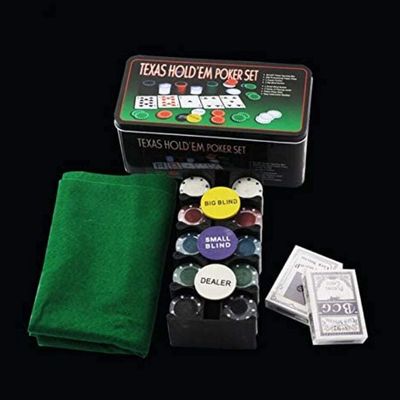 Poker Profissional Chips Jogo Com 200 Fichas