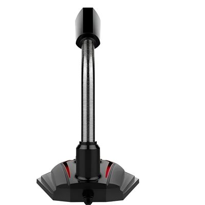 Microfone Gamer USB Omnidirecional com LED