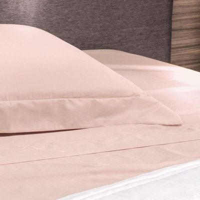 Jogo De Cama Queen 4 Peças Altenburg Algodão Lux 200 Fios Rosa Lille