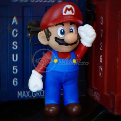 Boneco Action Figure Mario Colecion. 23Cm - Super Mario