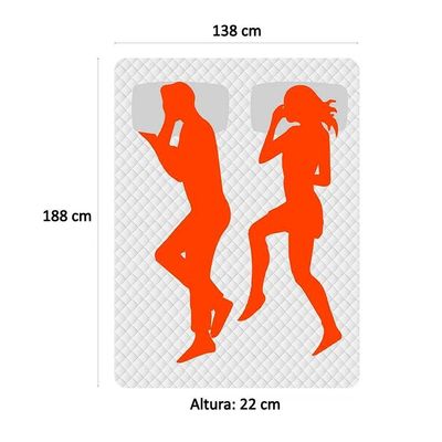 Cama Box Casal Sintético + Colchão Molas Ensacadas Texas Prime Colchões 138x188x64cm Marrom