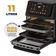 Air Fryer Oven Britânia 11L 8 Funções 1800W BAF11A 220V
