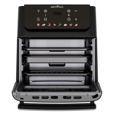 Air Fryer Oven Britânia 11L 8 Funções 1800W BAF11A 220V