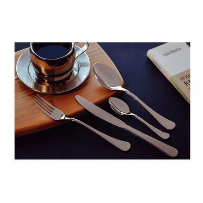 Faqueiro Zurique Conjunto de Talheres 101 Peças Aço Inox Alto Brilho Inox