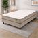 Cama Box Solteiro Molas Apolospuma Smartbox 88x188 Marrom Com Bege