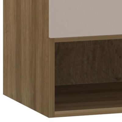 Armário Aéreo Ponte Modulado 145cm Delphi Avelã/cinnamon L01 - Mpozenato