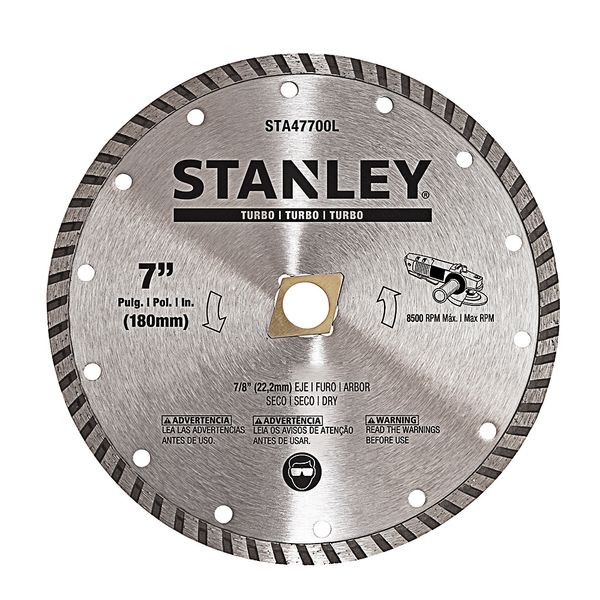Disco Diamantado 7 Polegadas Turbo Stanley  - STA47700L
