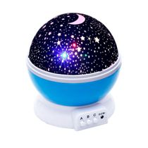 Luminária Decorativa Projetor de Estrelas Cor:Azul