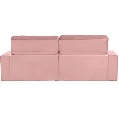 Sofá Modular 6 Lugares 2.90M Retrátil E Reclinável Rose