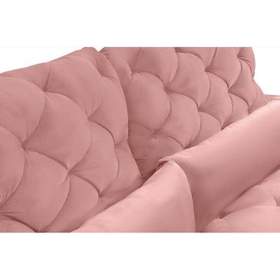 Sofá Modular 6 Lugares 2.90M Retrátil E Reclinável Rose