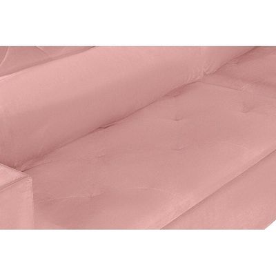Sofá Modular 6 Lugares 2.90M Retrátil E Reclinável Rose
