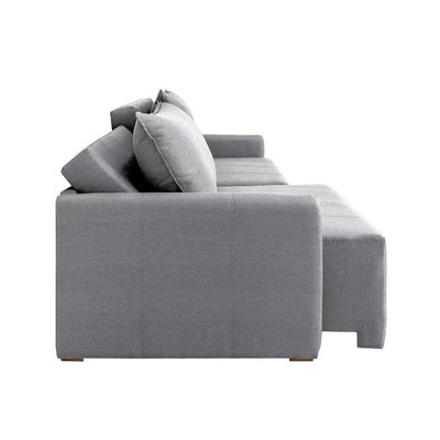 Sofá Cama Montana Retrátil E Reclinável 3 Lugares Sofatec Cinza
