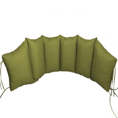 Almofadas Balanço Tailandia Cheias Decorativas, Impermeáveis Verde Olivia