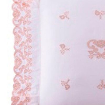 Almofada Decorativa Rivieri Com Refil Percal 400 Fios 100% Algodão - Branco