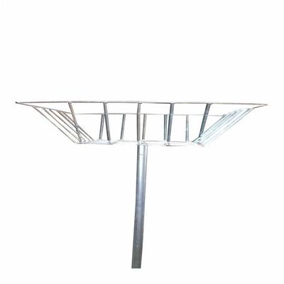 Lixeira Para Calçada De Rua Com Cesto 59 X 59 Cm - Fundição Petrópolis