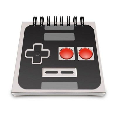 Bloco De Anotações Joystick 8-bits