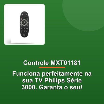 Controle Remoto Mxt01181 Tv Philips Lcd Serie3000