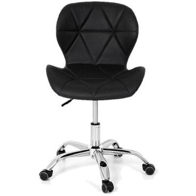 Cadeira Giratória Estofada Slim Office com Regulagem