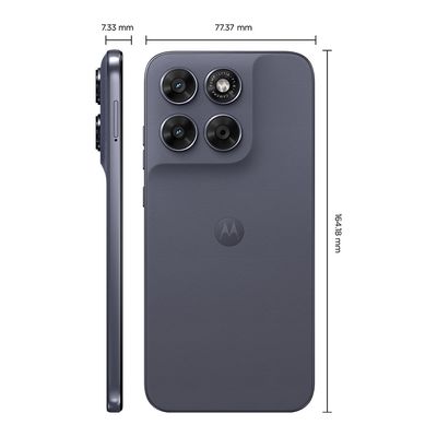 Smartphone Motorola Moto G67 5G 256GB - Chumbo, 12GB (4GB RAM + 8GB RAM Boost), Câmera 50MP, Selfie 32MP e Tela 6,8"