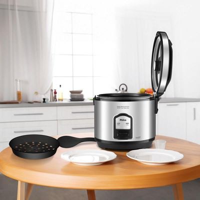Panela De Arroz Elétrica Philco Inox 10 Xícaras PH10P 110V