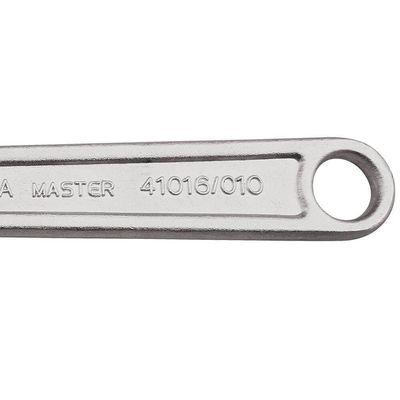 Chave Ajustável Para Porcas Tramontina Inglesa 10" 28mm Corpo Forjado Em Aço Carbono Cromado 4101651