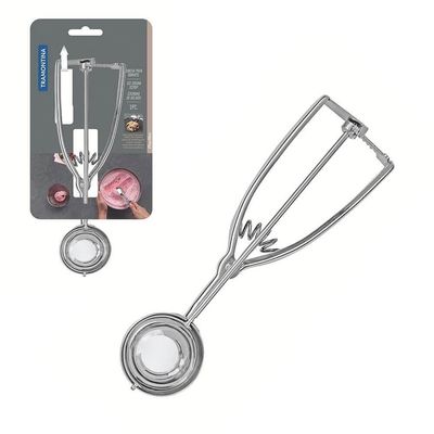 Colher Para Sorvete Tramontina Marffim Em Aço Inox Com Extrator 63809420