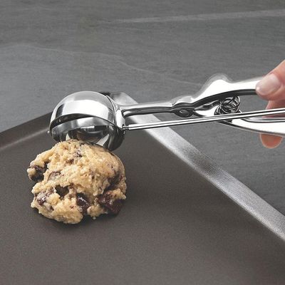 Colher Para Sorvete Tramontina Marffim Em Aço Inox Com Extrator 63809420